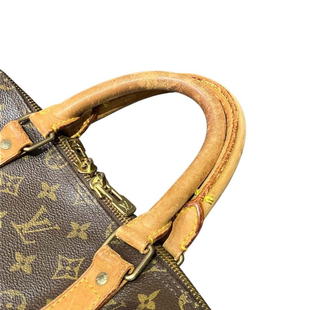 LOUIS VUITTON Brown Monogram Canvas Boston Bag - Picture 8 of 9